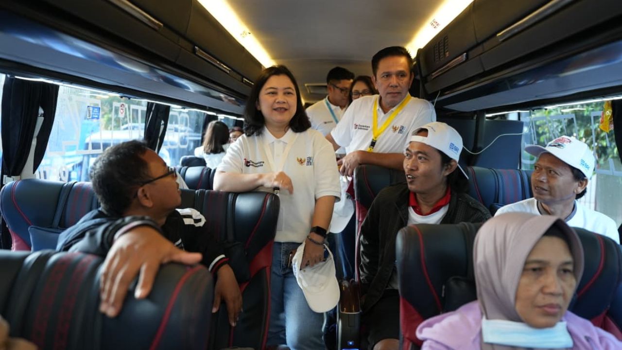 BRI Berangkatkan 5.050 Pemudik dalam Program Mudik Gratis BUMN 2026