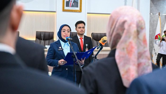 Sekprov Novalina Ingatkan Pejabat Baru Kolaborasi Jalankan Program Prioritas, Singgung Tiga Agenda Utama