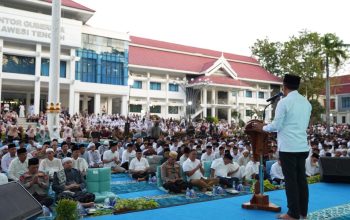 Puluhan Ribu Warga Hadiri Bukber Sulteng Nambaso di Kota Palu