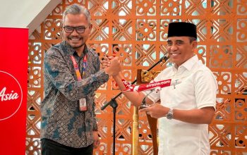 AirAsia Resmi Terbang ke Palu, Gubernur Sulteng Sebut Penguatan Konektivitas Udara
