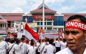 Ribuan Honorer Sulteng Bakal Gelar Demo Besar-besaran Tagih Janji Gubernur Anwar Hafid