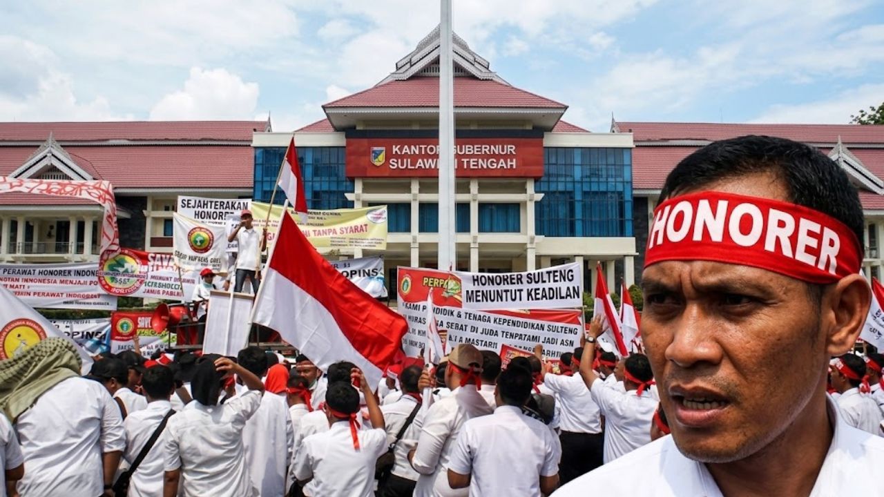 Ribuan Honorer Sulteng Bakal Gelar Demo Besar-besaran Tagih Janji Gubernur Anwar Hafid