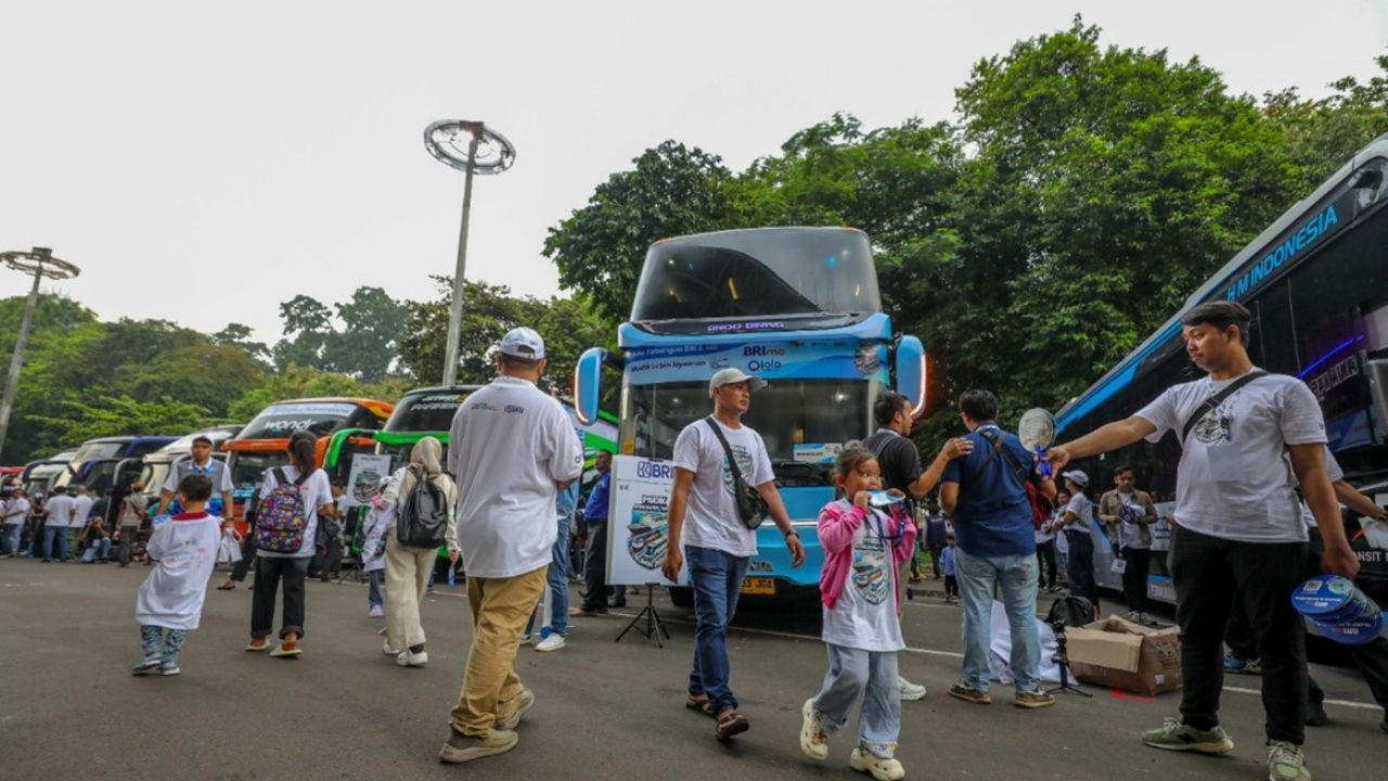 BRI Sediakan 175 Bus Mudik Gratis Lebaran 2026, Layani 5.000 Pemudik