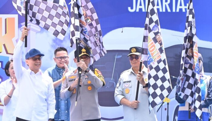 Jasa Raharja Hadiri Pelepasan Mudik Gratis Polri Presisi 2026, Wujud Sinergi Negara Hadir dalam Melayani Masyarakat