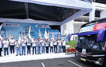 Ribuan Pemudik Diberangkatkan dalam Program Mudik Nyaman IFG Group 2026