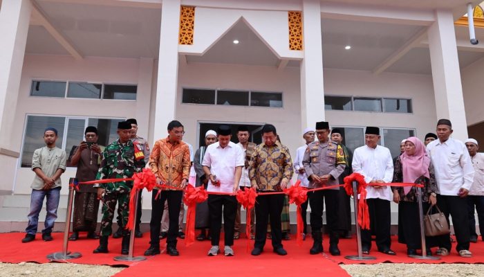 Huabao Indonesia Bangun 3 Masjid Senilai Rp11 Miliar di Morowali