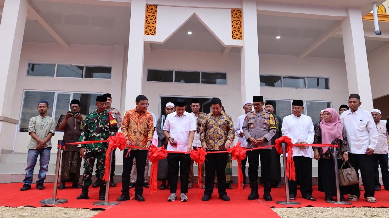 Huabao Indonesia Bangun 3 Masjid Senilai Rp11 Miliar di Morowali