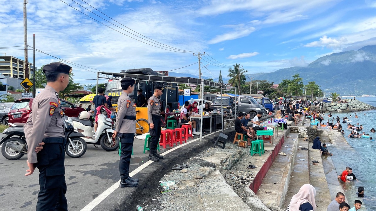 Satgas Operasi Ketupat Tinombala 2026 Perketat Pengamanan Wisata di Kota Palu