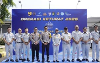 Jasa Raharja–Korlantas Tinjau Command Center KM 29, Pastikan Kesiapan Arus Balik Lebaran