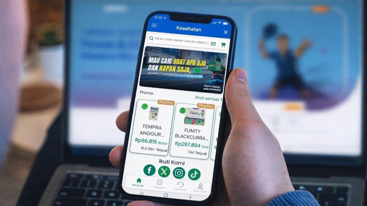 Kolaborasi BRI dan Apotek K-24, Pesan Obat Makin Praktis Lewat BRImo