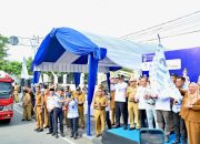 Wagub Sulteng Reny Lamadjido Lepas 1.255 Pemudik Program Berani Mudik Gratis 2026