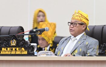 Arus Abdul Karim Ajak Perkuat Komitmen Pembangunan Saat Pimpin Paripurna HUT ke-62 Sulawesi Tengah