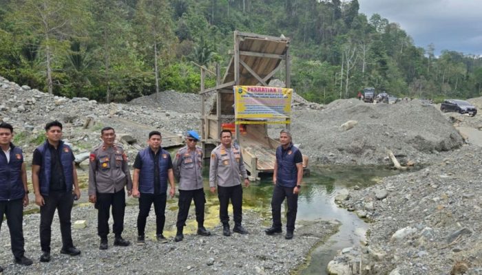 Polda Sulteng Gerebek Tiga Lokasi Tambang Emas Ilegal di Parimo