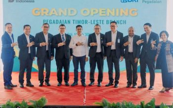 Pegadaian Resmikan Cabang Perdana di Timor Leste, Perluas Layanan Inklusi Keuangan BRI Group