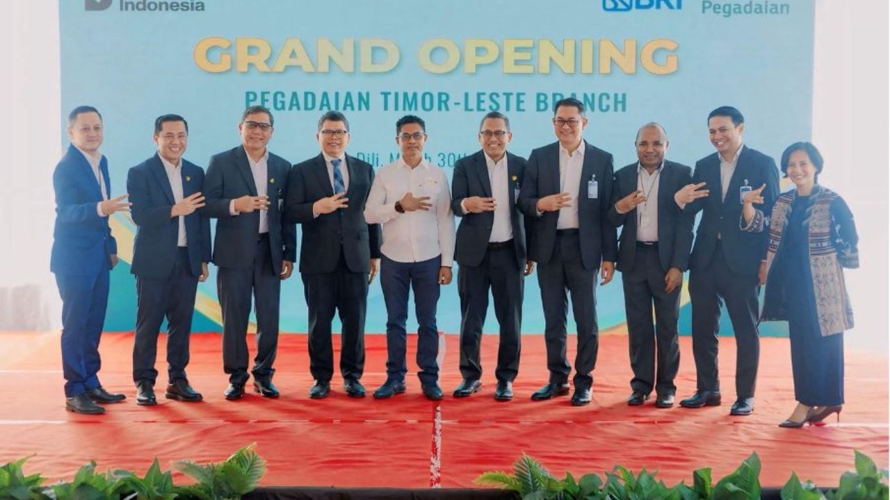 Pegadaian Resmikan Cabang Perdana di Timor Leste, Perluas Layanan Inklusi Keuangan BRI Group
