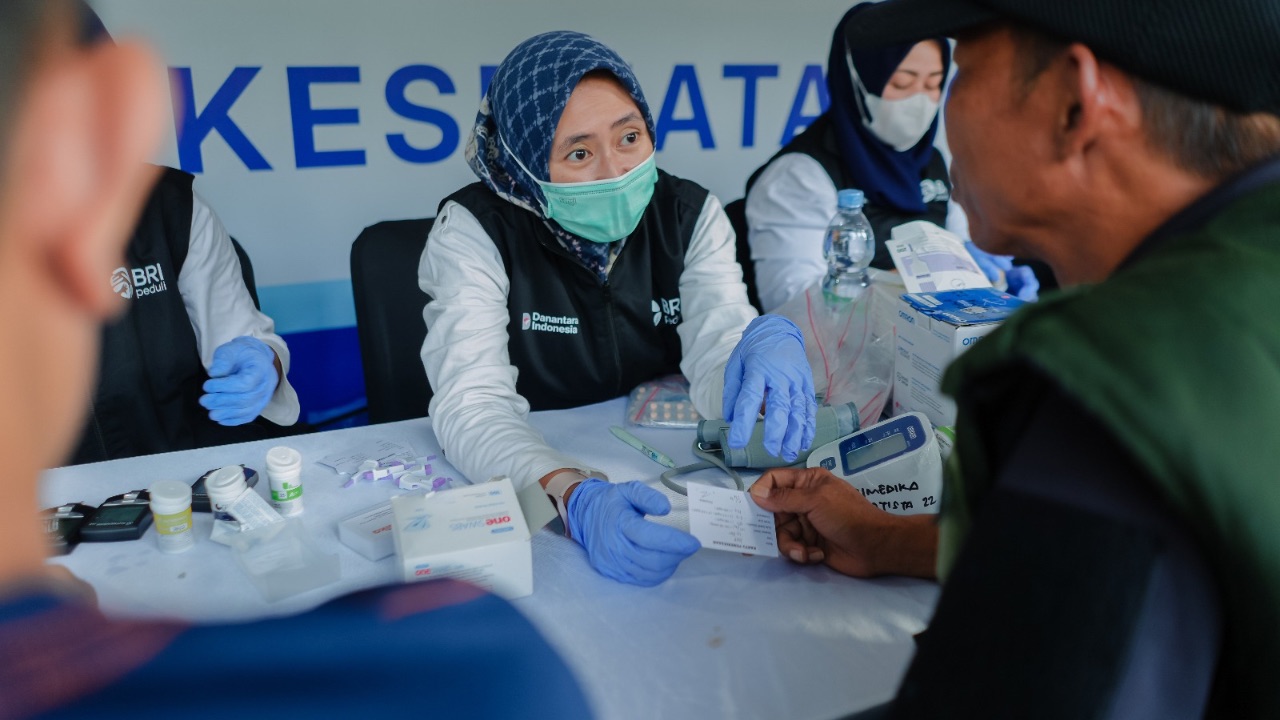 BRI Peduli Layani 9.500 Warga dengan Pemeriksaan Kesehatan Gratis