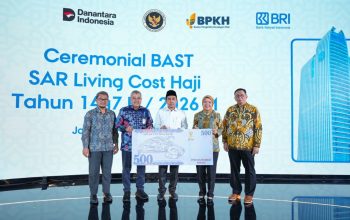 BRI Sediakan SAR 152,49 Juta untuk Living Cost Jemaah Haji 2026