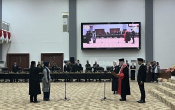 Arnila Ali Resmi Jabat Wakil Ketua DPRD Sulteng Gantikan Aristan
