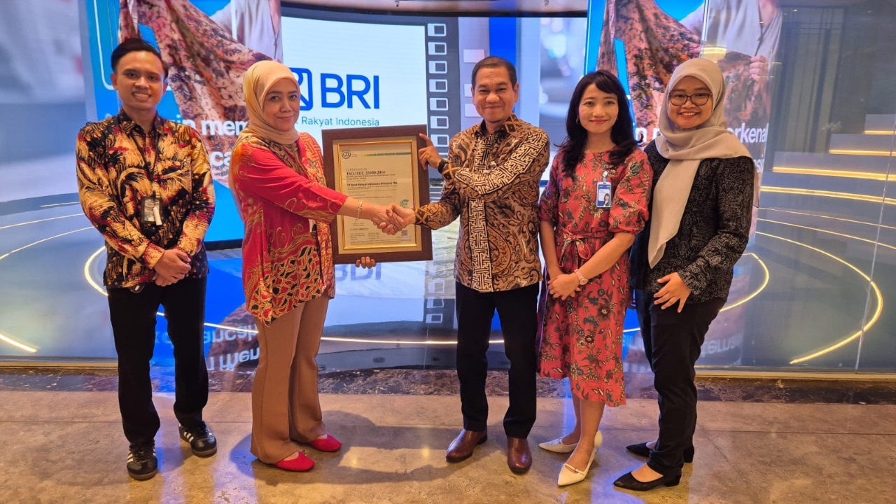 BRI Jadi Bank Pertama Raih Sertifikasi ISO/IEC 25000, Perkuat Transformasi Digital