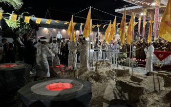 Palu Jadi Lokasi Pengecoran Bagian Keempat Rupang Buddha Nusantara