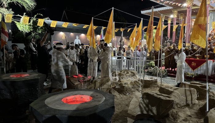 Palu Jadi Lokasi Pengecoran Bagian Keempat Rupang Buddha Nusantara