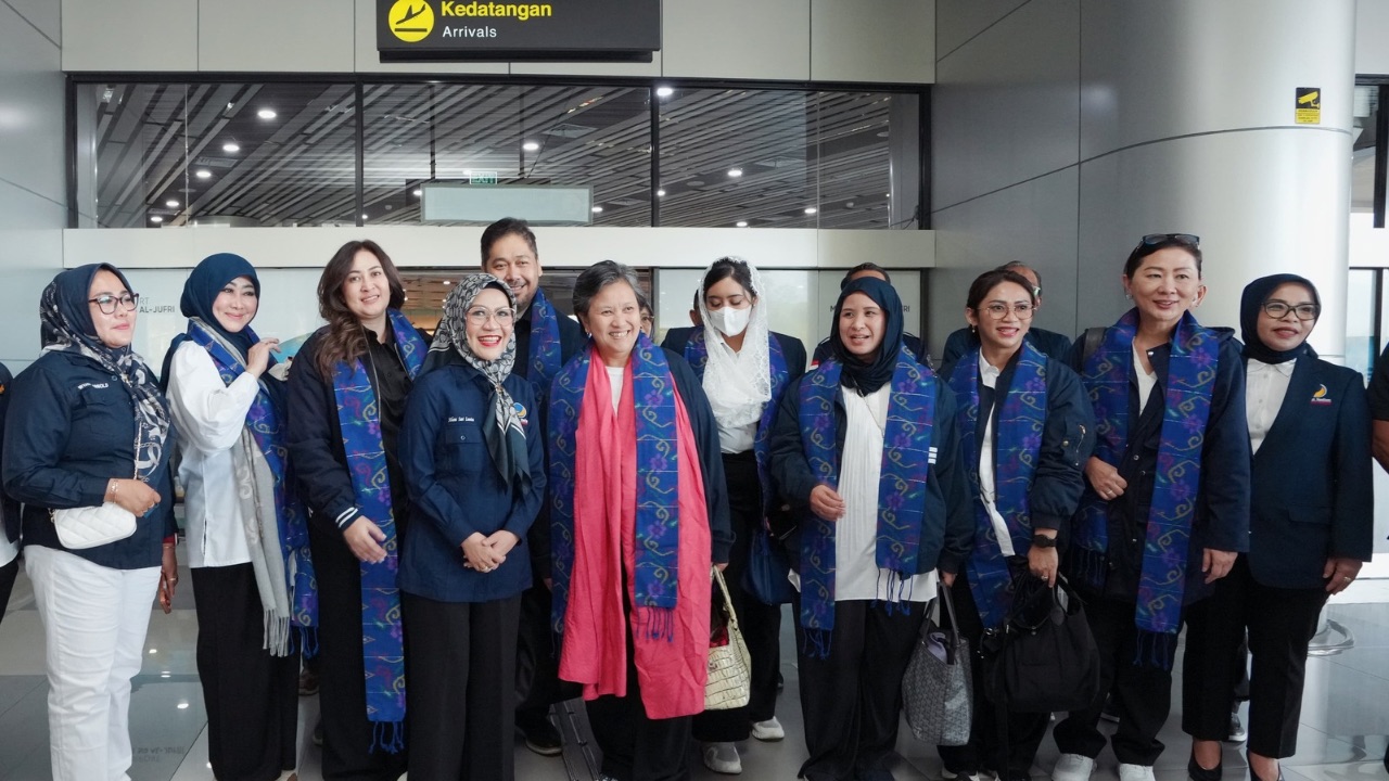 Rombongan Pengurus DPP Siap Sukseskan Rakerwil NasDem Sulteng, Perkuat Konsolidasi Jelang Pemilu 2029