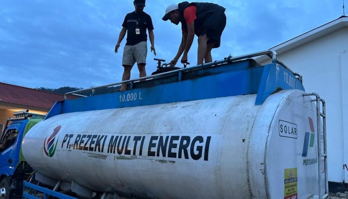 Polisi Sita Dua Unit Truk Pengangkut BBM Subsidi Tanpa Dokumen di Morowali Utara