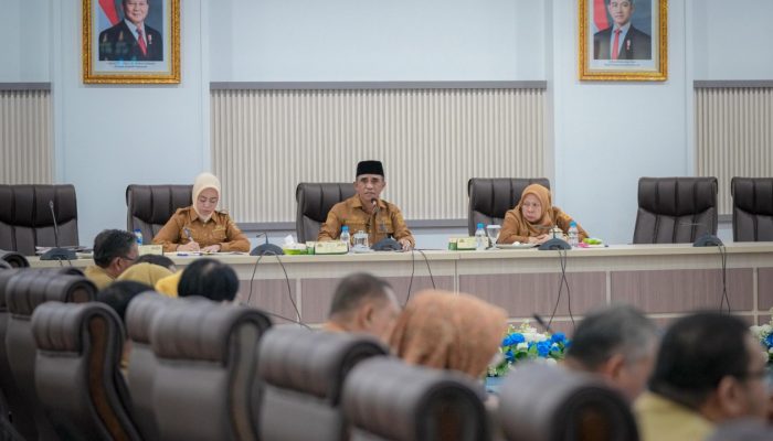 Anwar Hafid Kumpul Kepala OPD Bahas Persoalan Honorer, Sebut Kondisi Keuangan Masih Cukup
