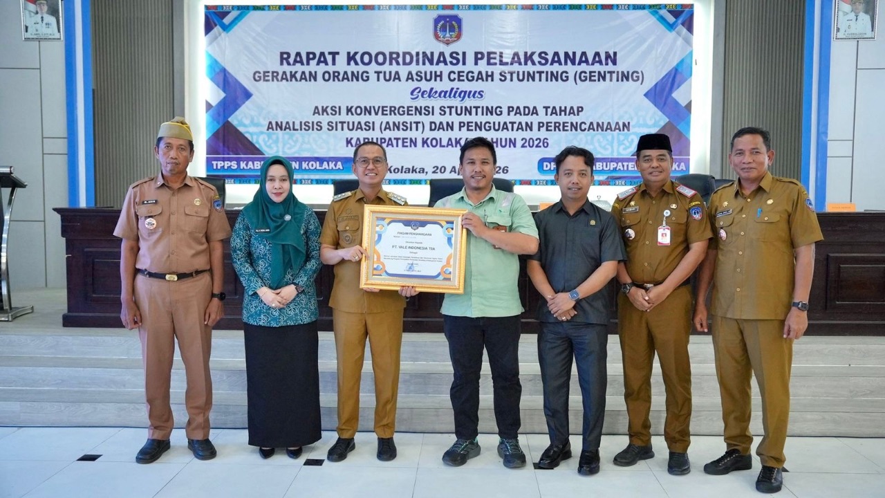 PT Vale Perkuat Intervensi Stunting di Kolaka, 5.000 Keluarga Telah Dijangkau