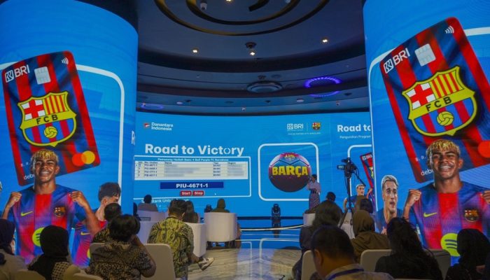 BRI Gelar Undian Debit FC Barcelona, Nasabah Berpeluang Nonton Eksklusif Langsung di Camp Nou