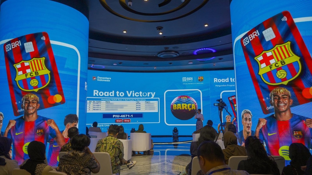 BRI Gelar Undian Debit FC Barcelona, Nasabah Berpeluang Nonton Eksklusif Langsung di Camp Nou