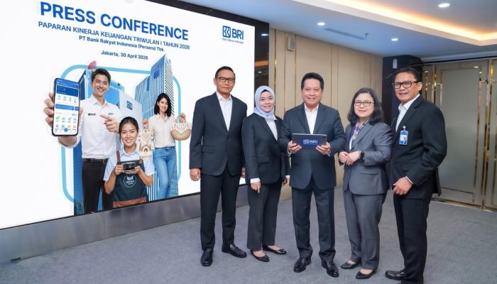 Tangguh Hadapi Krisis Global, BRI Bukukan Pertumbuhan Laba Rp15,5 Triliun pada Triwulan I 2026