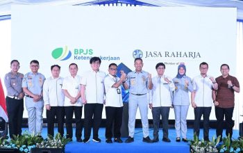 Jasa Raharja dan BPJS Ketenagakerjaan Luncurkan Integrasi Penjaminan Kecelakaan Kerja-Lalu Lintas
