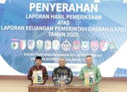BPK Sulteng Serahkan LHP LKPD 2025, 11 Daerah Raih WTP