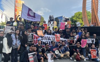 Koalisi Jurnalis Sulteng Peringati Hari Kebebasan Pers Sedunia, Kecam Tindakan Intimidasi-Tuntut Kesejahteraan