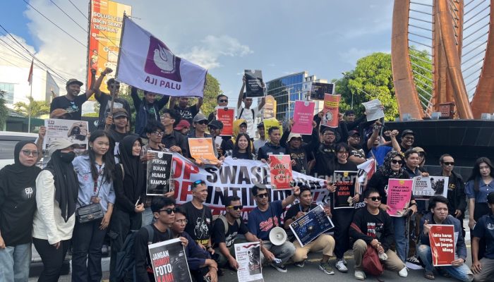 Koalisi Jurnalis Sulteng Peringati Hari Kebebasan Pers Sedunia, Kecam Tindakan Intimidasi-Tuntut Kesejahteraan