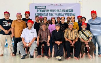 Komunitas Adat Watutau Susun Program Kerja Perkuat Perlindungan Wilayah Leluhur