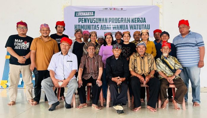 Komunitas Adat Watutau Susun Program Kerja Perkuat Perlindungan Wilayah Leluhur