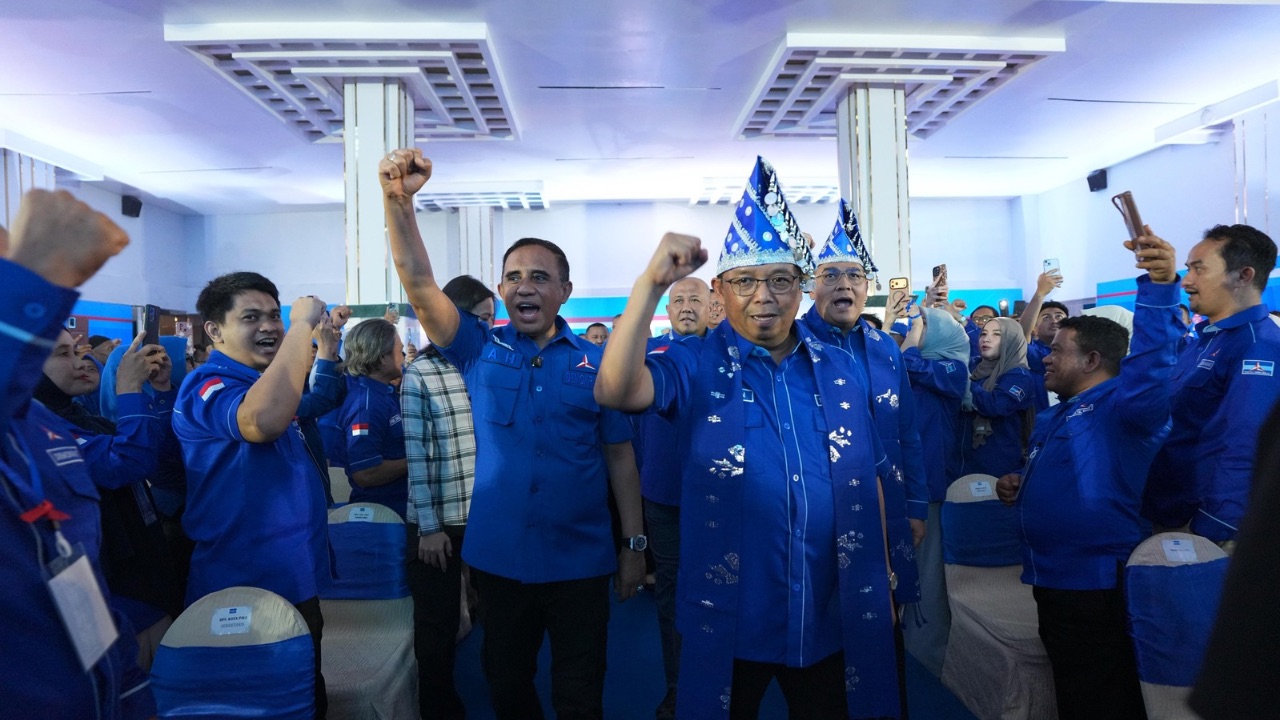 Musda ke-V Demokrat Sulteng, Ketum AHY Minta Fokus Garap Anak Muda Hadapi Pemilu 2029
