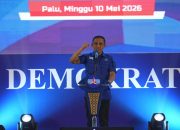 Terpilih Aklamasi, Anwar Hafid Kembali Memimpin Demokrat Sulteng