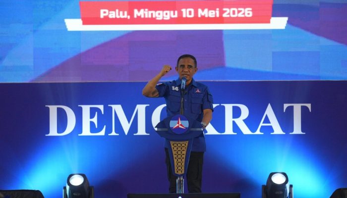 Terpilih Aklamasi, Anwar Hafid Kembali Memimpin Demokrat Sulteng