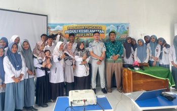 Lewat PPKL, Jasa Raharja Sulawesi Tengah Ajak Pelajar Tertib Berlalu Lintas