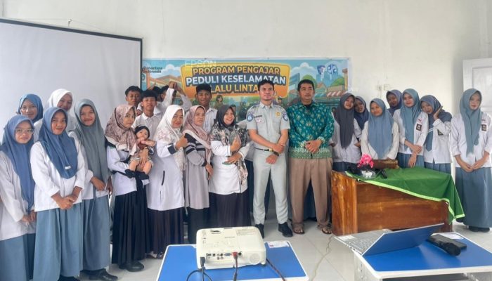 Lewat PPKL, Jasa Raharja Sulawesi Tengah Ajak Pelajar Tertib Berlalu Lintas