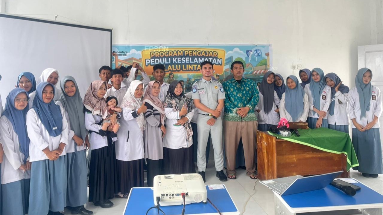 Lewat PPKL, Jasa Raharja Sulawesi Tengah Ajak Pelajar Tertib Berlalu Lintas