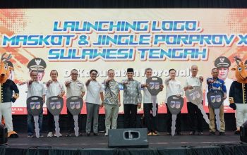 Gubernur Anwar Hafid Resmi Luncurkan Logo, Maskot dan Jingle Porprov X Sulteng 2026