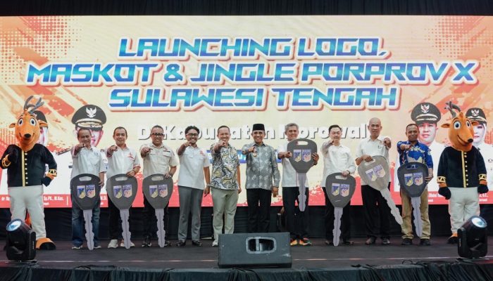 Gubernur Anwar Hafid Resmi Luncurkan Logo, Maskot dan Jingle Porprov X Sulteng 2026