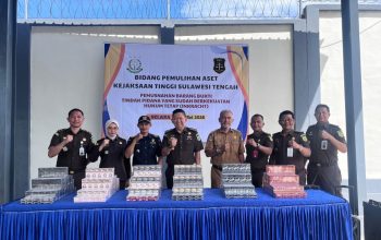 Kejati Sulteng Musnahkan 3,2 Juta Batang Rokok Ilegal
