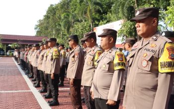 Polresta Palu Siagakan 181 Personel Jaga Keamanan Shalat Idul Adha 2026