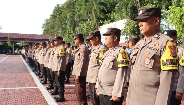 Polresta Palu Siagakan 181 Personel Jaga Keamanan Shalat Idul Adha 2026