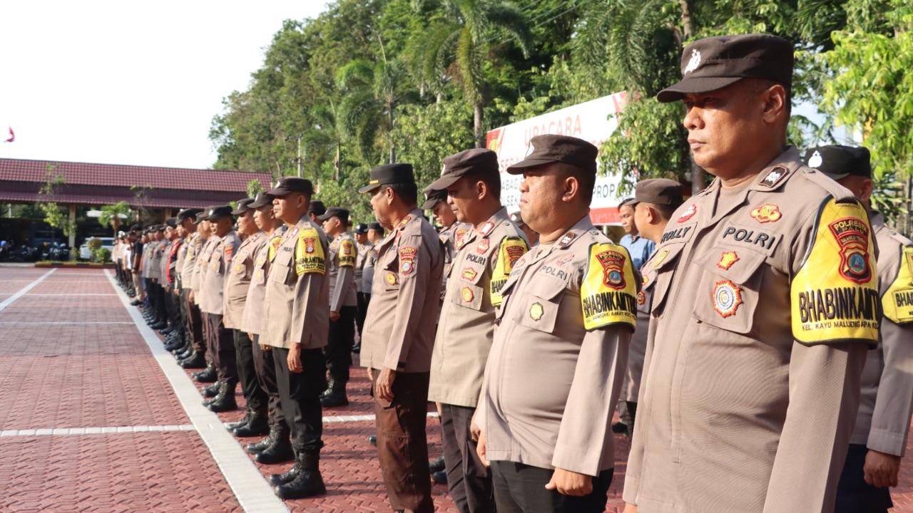 Polresta Palu Siagakan 181 Personel Jaga Keamanan Shalat Idul Adha 2026